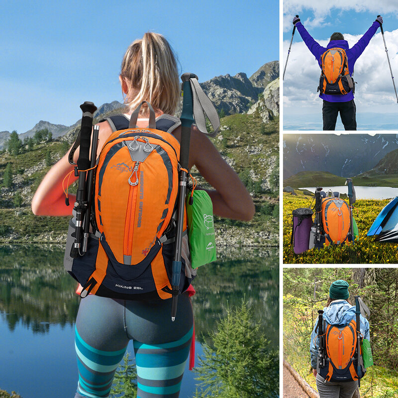 INOXTO – sac à dos hydratant d'alpinisme 25l, sac à dos de cyclisme, course à pied, marathon, sac à dos de randonnée, sac à eau 2l
