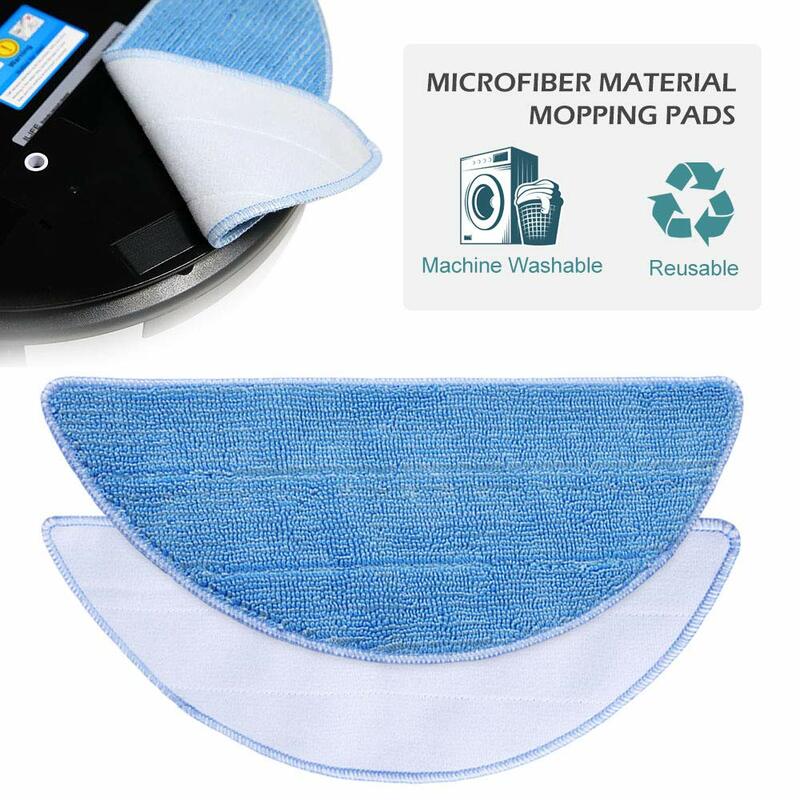 HEAP Filter Mop Cloth side Brush for chuwi ilife v5s life v5 pro x5 V3L V5 V3S V3S pro V50 Robotic Vacuum Cleaner Parts