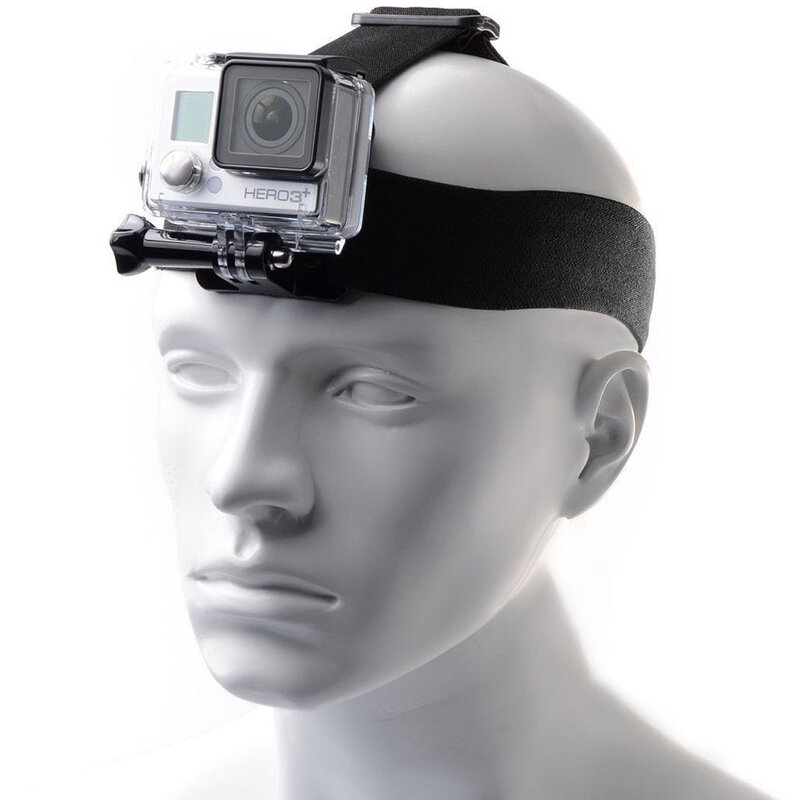Эластичный регулируемый ремень для крепления на голову для Gopro Hero 8 7 6 5 Black Xiaomi Yi 4K экшн-камера для SJCAM Go Pro Cam