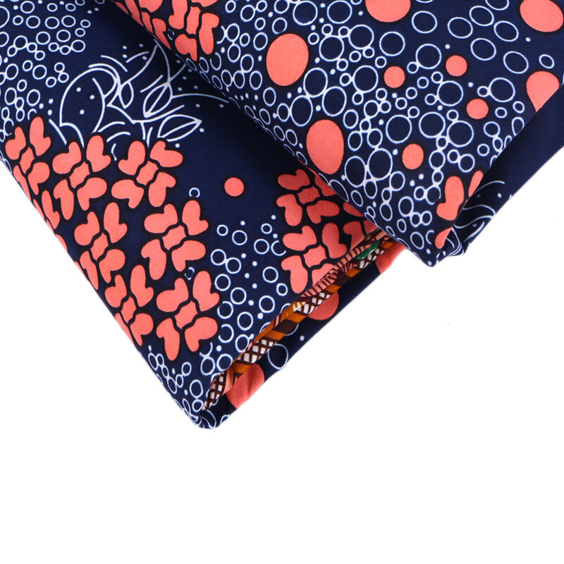 2019 Real Wax Fabric African Floral Print Fabric Pagnes Africain Pagne Wax