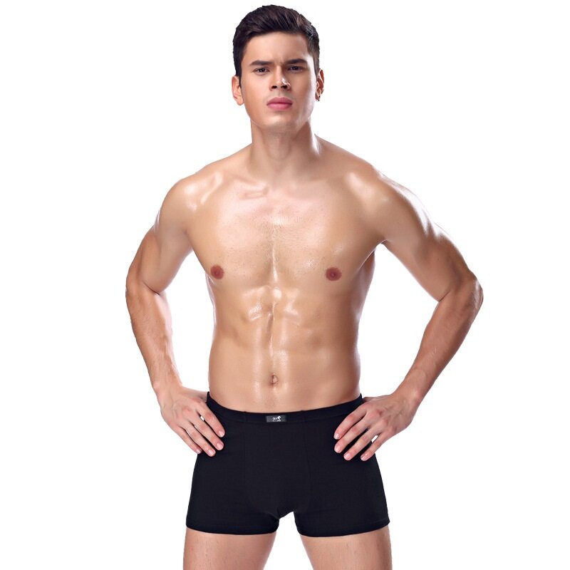 6xl boxers masculinos de curto para homens underwear marca modal moda ondergoed macio cuecas cueca