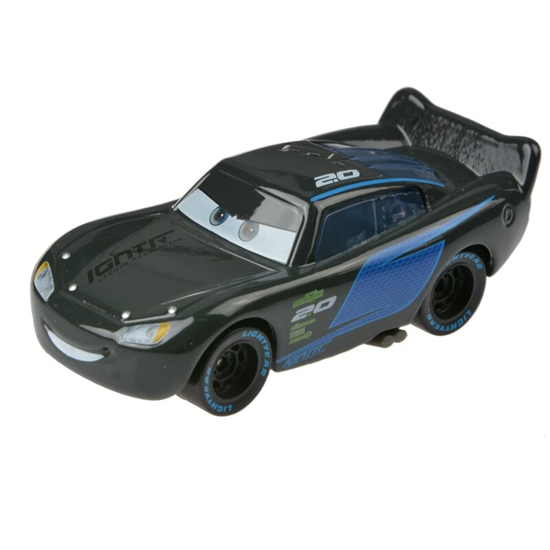 Disney Pixar Cars 3 Chick Hicks Jackson Storm Ramirez 1:55, vehículo fundido a presión, juguetes de aleación de Metal para niños, regalo de Navidad, nuevo