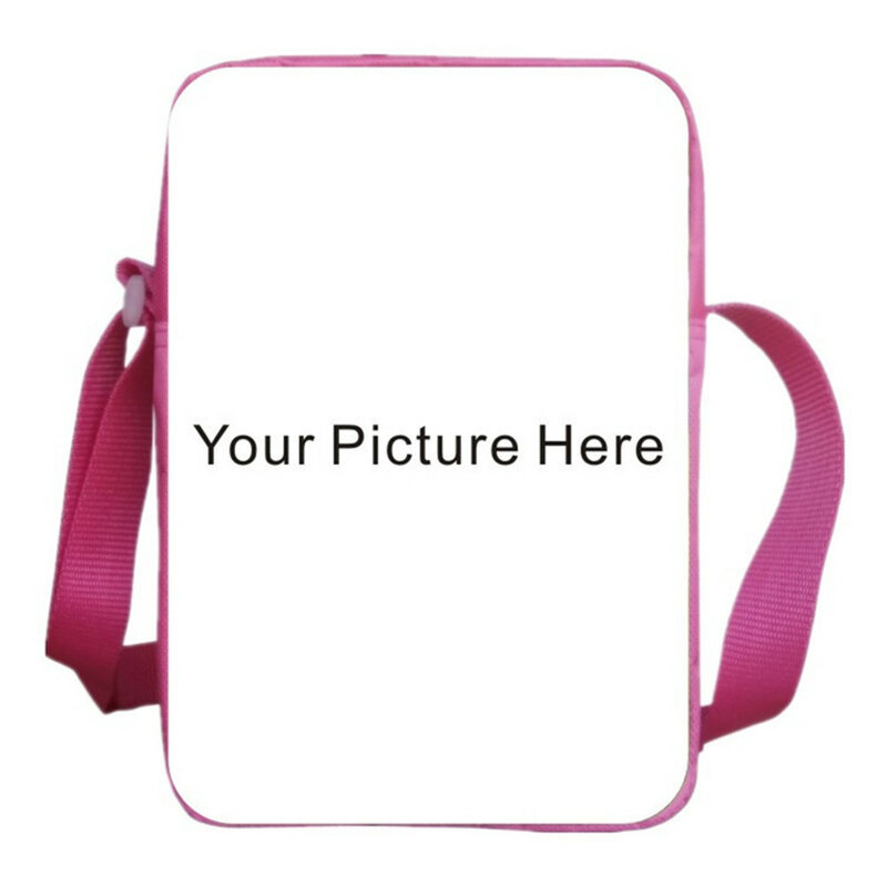 Mini bolsa de mensajero personalizada de 9 pulgadas para hombre y mujer, bolso cruzado portátil de viaje informal para niños pequeños, Satchel, Snacks, juguetes, bolsas de regalo
