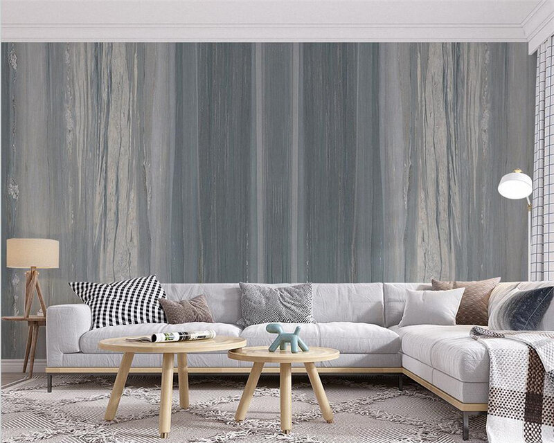 Beibehang-papel tapiz personalizado para dormitorio, decoración del hogar, sala de estar, Fondo de piedra marmoleada azul oscuro