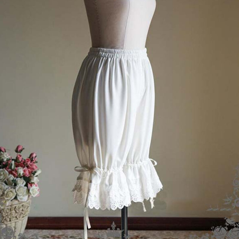 Krótkie spodnie letnie koronkowe spodenki damskie modne kobiece spodnie szerokie nogawki dorywczo luźne elastyczne spodenki Wasit