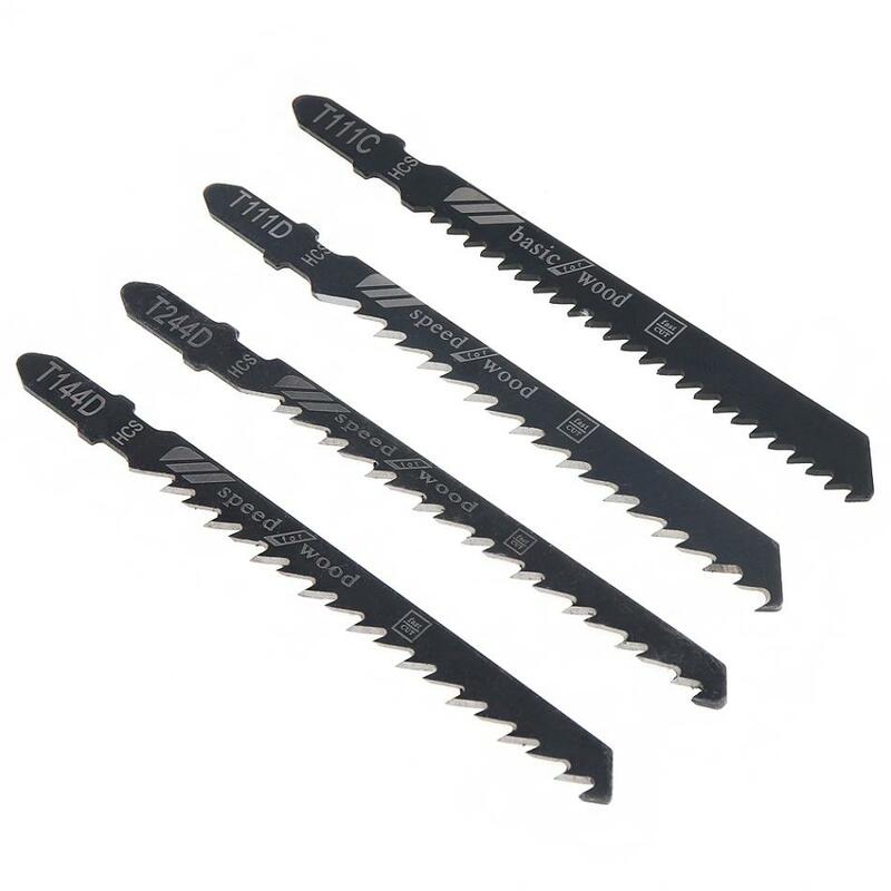 10pcs  Jigsaw Blade Set Metal Steel Jigsaw Blade Set Fitting For Plastic Woodworking Tools Top Combination Reciprocating Saw