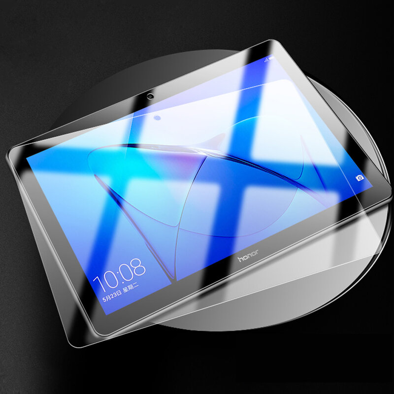 Protector de pantalla para tableta Huawei MediaPad T3 10, película protectora de vidrio templado antihuellas dactilares, 9,6 pulgadas-9H