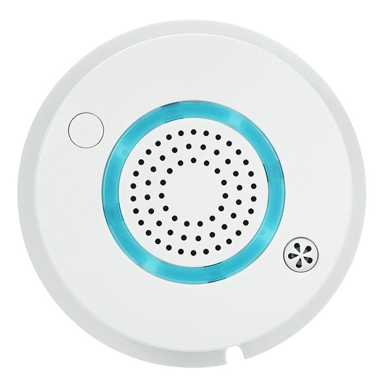 Inteligentny WIFI dymu pożarowego czujnik temperatury bezprzewodowy czujnik alarmowy kontrola aplikacji dla system alarmowy do domu