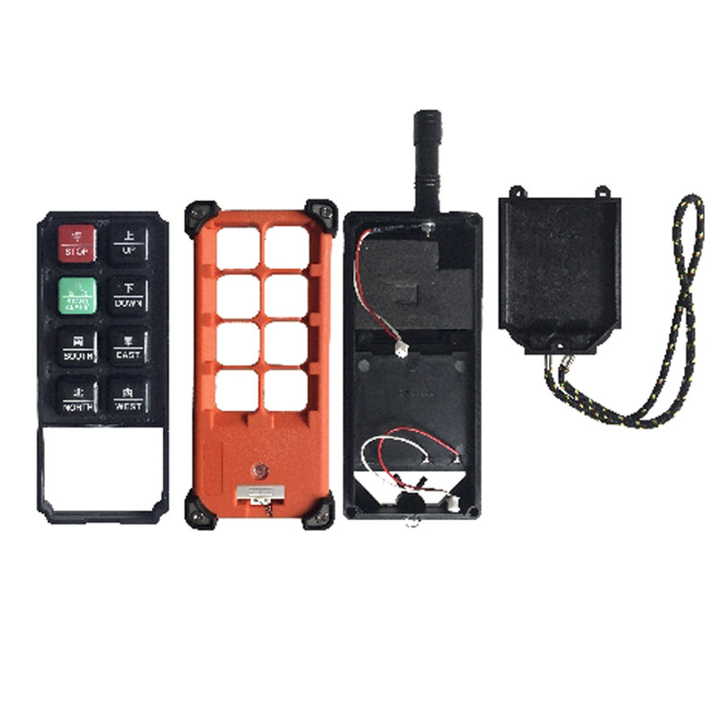Telecontrol industrial wireless crane  remote control F21E1B F21-E1B transmitter emitter complete enclosure box without PCB part