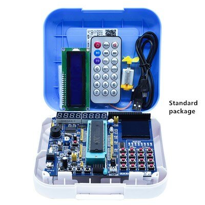 New 51 SCM development board learning board experiment board STC89C52RC kit 8051 SCM 9051 with electronic file