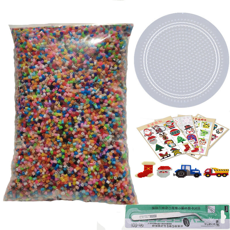30000pcs 2.6mm Ironing Beads Iron Mini Hama Fuse Beads Diy Kids Educational Toys Creative Handmade Craft Toy Gift