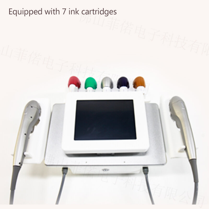 2 in 1 Beauty salon 7 cartridges with face eyes body face lifting 7D multi-row facial wrinkle removal and skin care machine