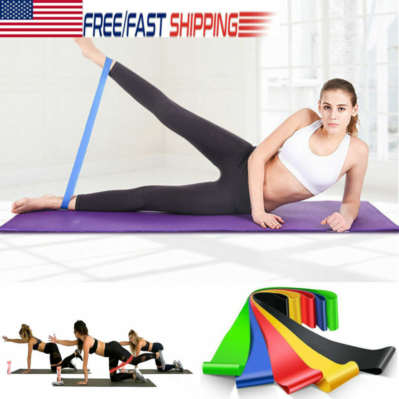 Yoga Crossfit Resistance Bands Rubber Training Pull Rope For Sports Pilates Expander Fitness Gum Gym Workout Equipment
