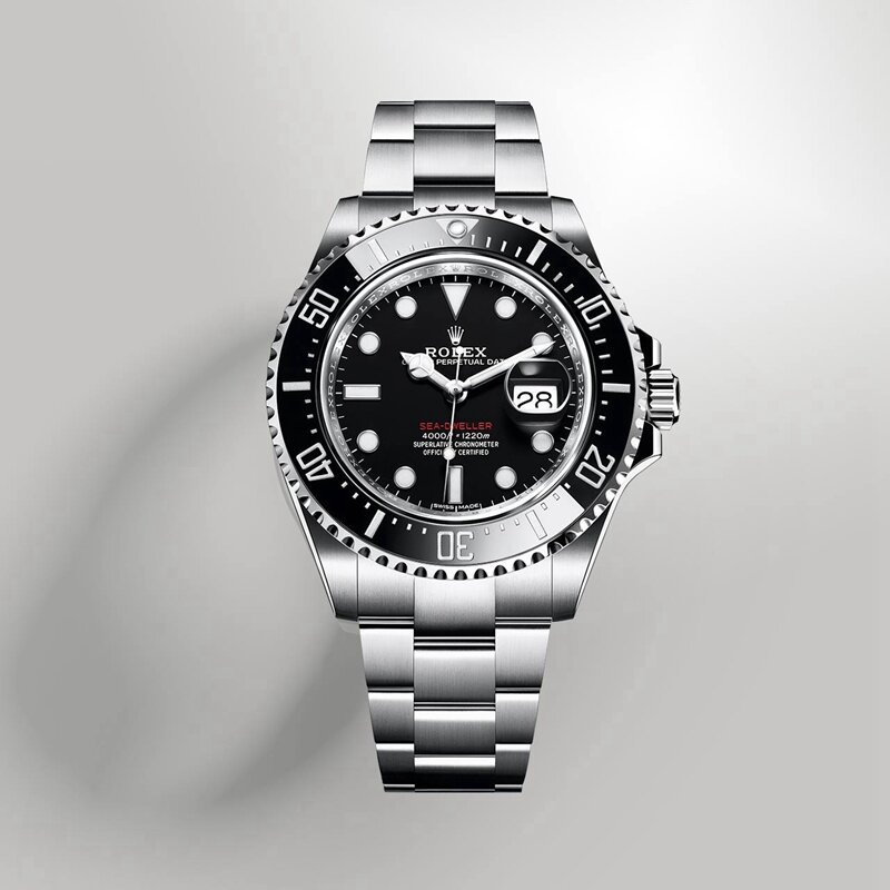 ¡Novedad de 2020! Reloj mecánico automático Rolex- Sea-Dweller- man para ocio, reloj de negocios de moda para regalo, 1590 pedidos