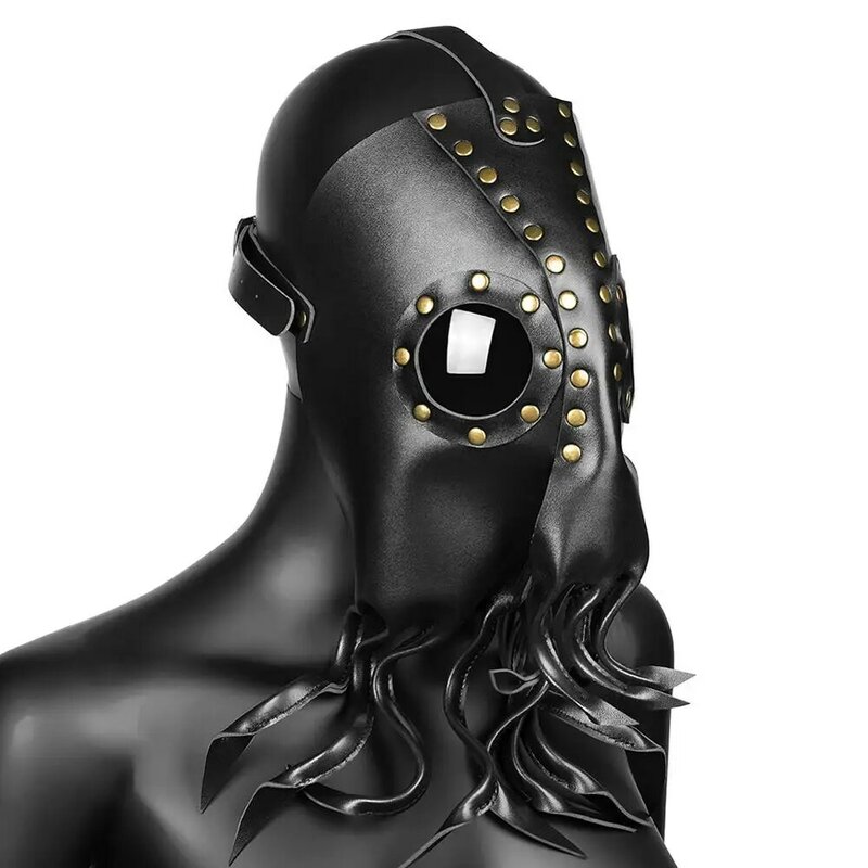 2020 nowa Halloween steampunk ośmiornica maska diabła