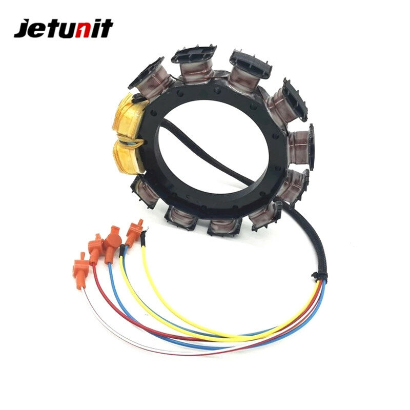 Outboard 9amp Stator FOR Mercury 30-85hp 9Amp 3&4cyl 1976-1979(65HP) 1977-1987(70HP) 398-5454 A21 A22 A24 A25 A26 174-5454K1