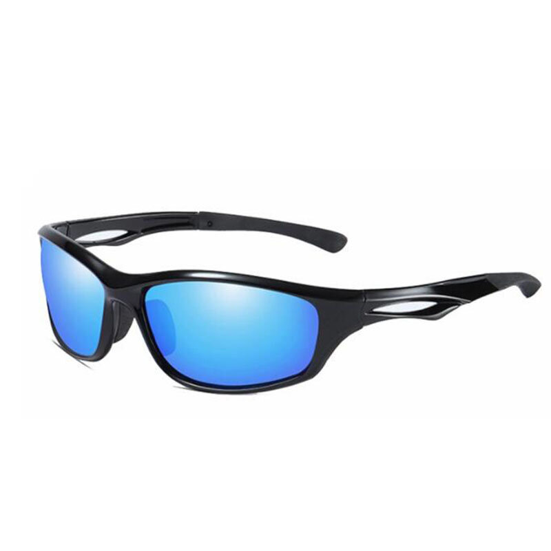 VBNM okulary polaryzacyjne męskie fahion lustro luksusowe oczy okulary marki jazdy okulary UV400 mężczyzna odkryty Retr
