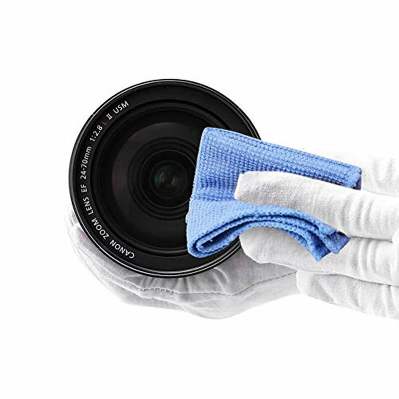 3in1 kit de limpeza da câmera terno limpador de poeira escova de ar ventilador toalhetes pano limpo kit para gopro para canon nikon filmadora vcr