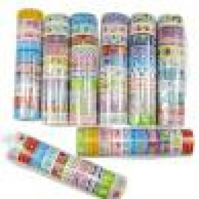 10 Rolls Kawai Lovely Decor Cartoon Tapes Scrapbooking Adhesive Paper Stickers Masking Tape Student Office Supplies