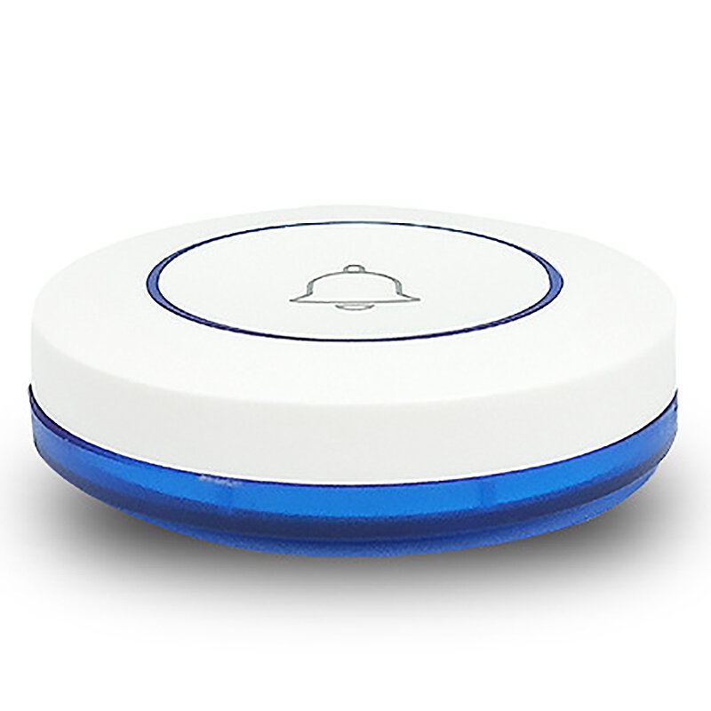 Sonnette sans fil M6 avec bouton extérieur, wi-fi intelligent, alarme pour la maison, sonnette sans fil 433