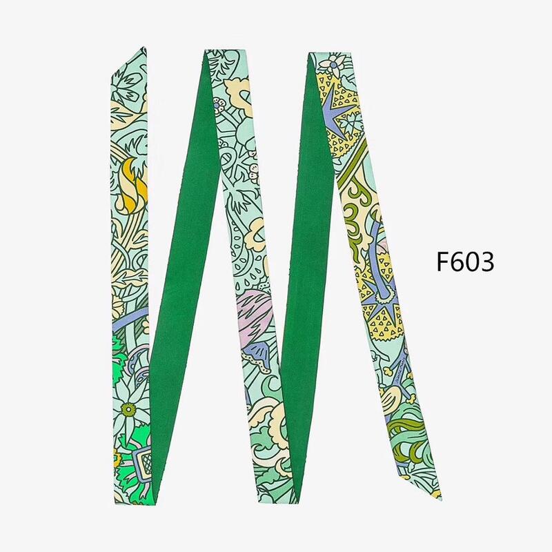 200cm Neue Marke Lange Frauen Schal Mode Weibliche Gürtel Dünne Kopf Schals Für Damen Silk Schal Krawatte Tasche Bänder
