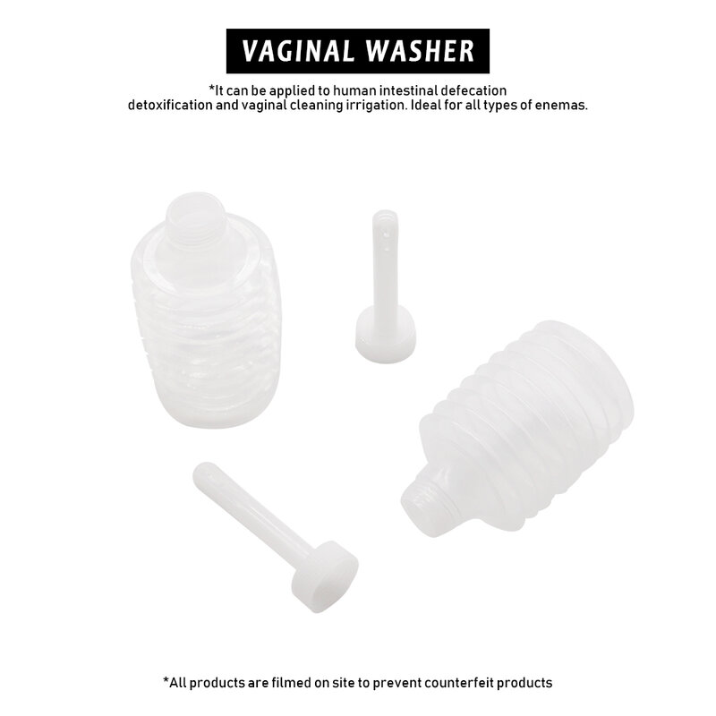 Exvoid 180 Ml Kebersihan Vagina Anal Cleaner Lampiran Anal Membersihkan Tabung Enema Anal Mainan Seks untuk Wanita Pria Gay Mesin Cuci