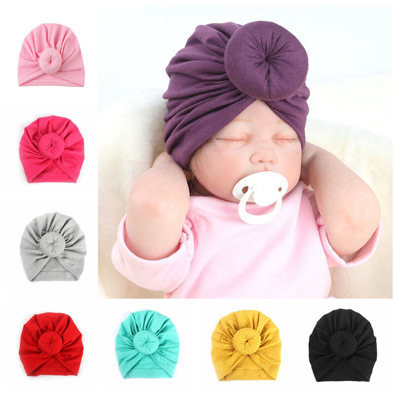 2020 bebê turbante algodão misturas bandana macio coelho bowknot turbante faixas de cabelo para crianças meninas elástico headwrap bebê turbante