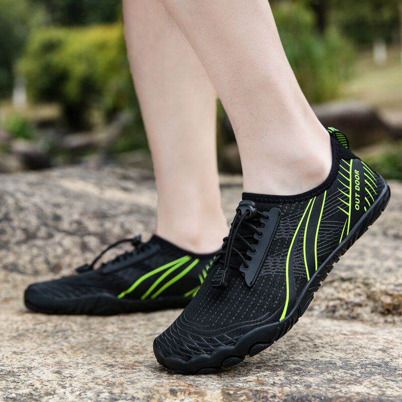 جديد الرجال النساء سريعة الجافة أحذية مقاومة للانزلاق أحذية ماء تنفس تنوعا أحذية رياضية في الهواء الطلق الرياضة Wearproof الشاطئ أحذية رياضية