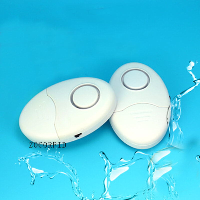 Detector de vazamento de água de alto-falante 120db, sensor de vazamento de água para sistema de alarme de casa/escritório