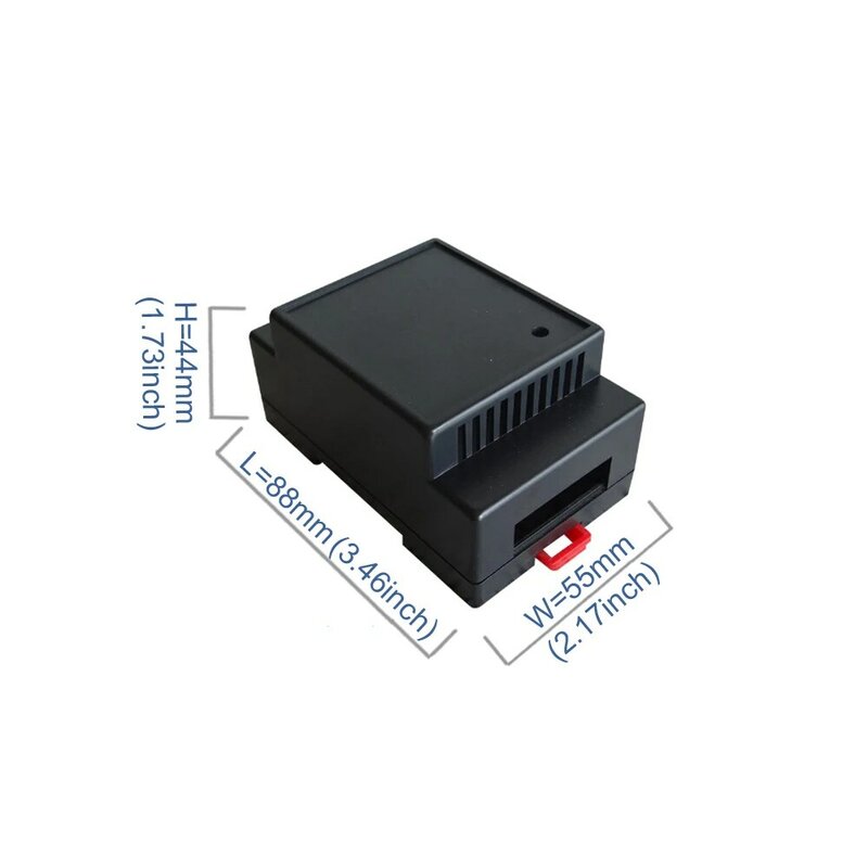 온도 컨트롤러 Din 레일 소형 프로젝트 박스, 전기 핫 세일 플라스틱 사출 인클로저, 88*55*44mm