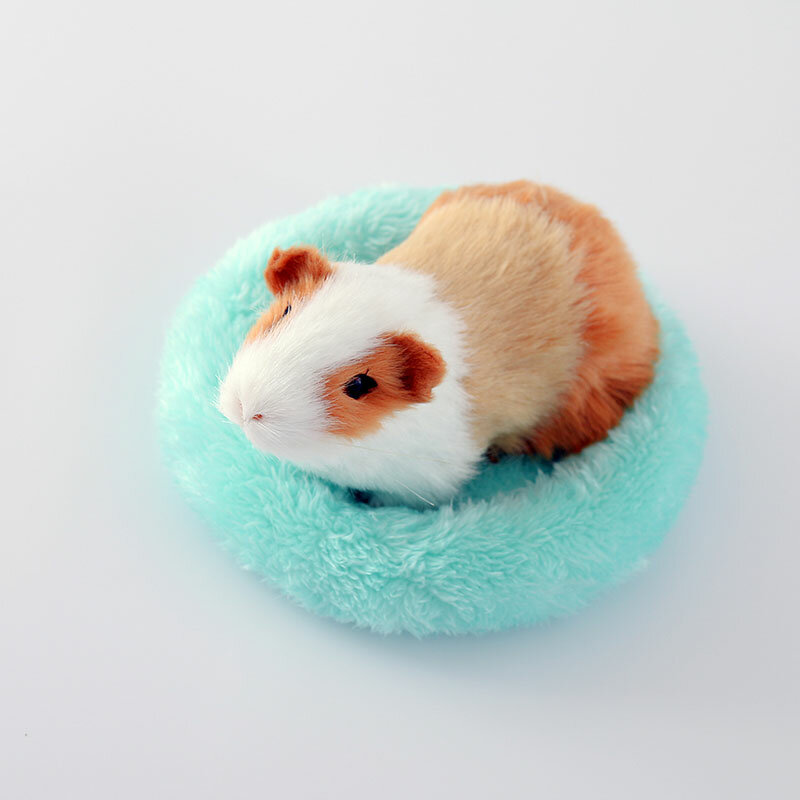 Pure สี Hamster Nest Pad กำมะหยี่หนอนเบาะสัตว์เลี้ยง Hedgehog Chinchilla กระต่ายสำหรับหนูหนูนุ่มสบาย Pet Supplies