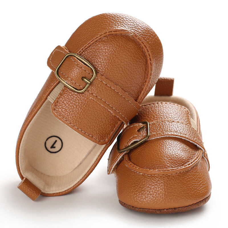 Ботинки для новорожденных, разноцветные ботинки для мальчиков и девочек с коричневой тематикой, повседневная обувь для начинающих ходить