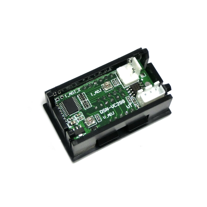 Mini voltímetro Digital para coche, amperímetro, DC 100V, 10A, Panel Amp, voltímetro, medidor de corriente, Detector de 0,56 ", pantalla LED Dual