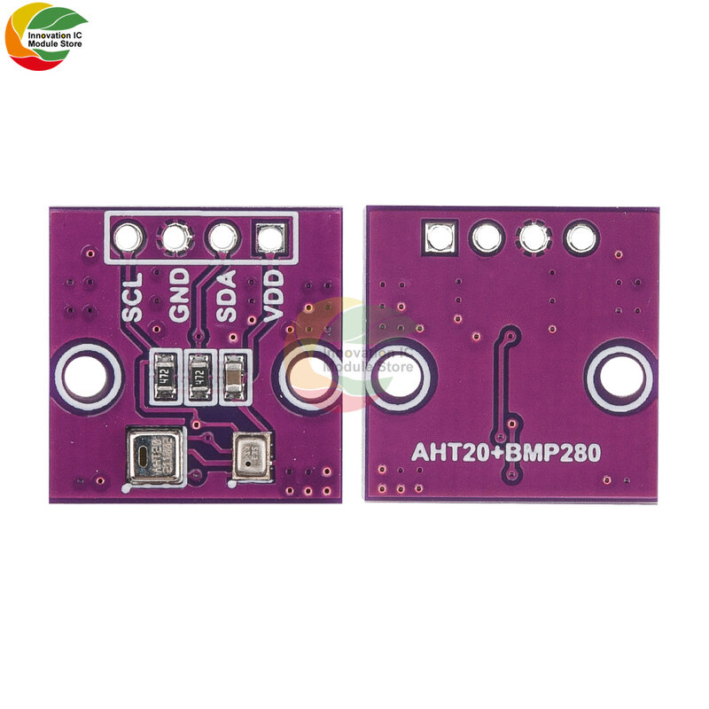 AHT20+BMP280 modulo digitale di temperatura, umidità e pressione ad alta precisione sensore di temperatura e umidità sensore di temperatura e pressione di umidità sensore di umidità aht21