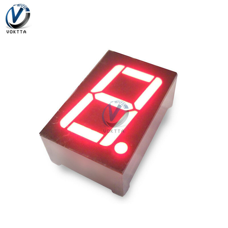 0.56 인치 LED 디스플레이 모듈 7 세그먼트 1 비트/2 비트/3 비트/4 비트 음극 양극 자리 튜브 LED 모듈 빨간색 파란색 디지털 디스플레이