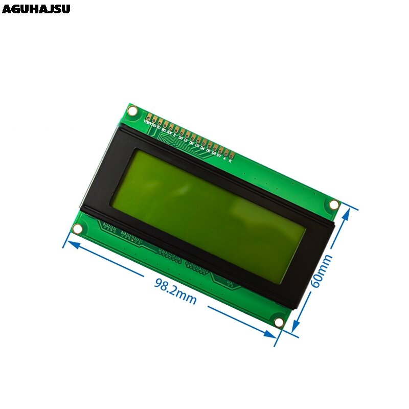 Módulo LCD de retroiluminación IIC/I2C/TWI 2004, serie Azul, para Arduino UNO R3 MEGA2560 20X4 2004