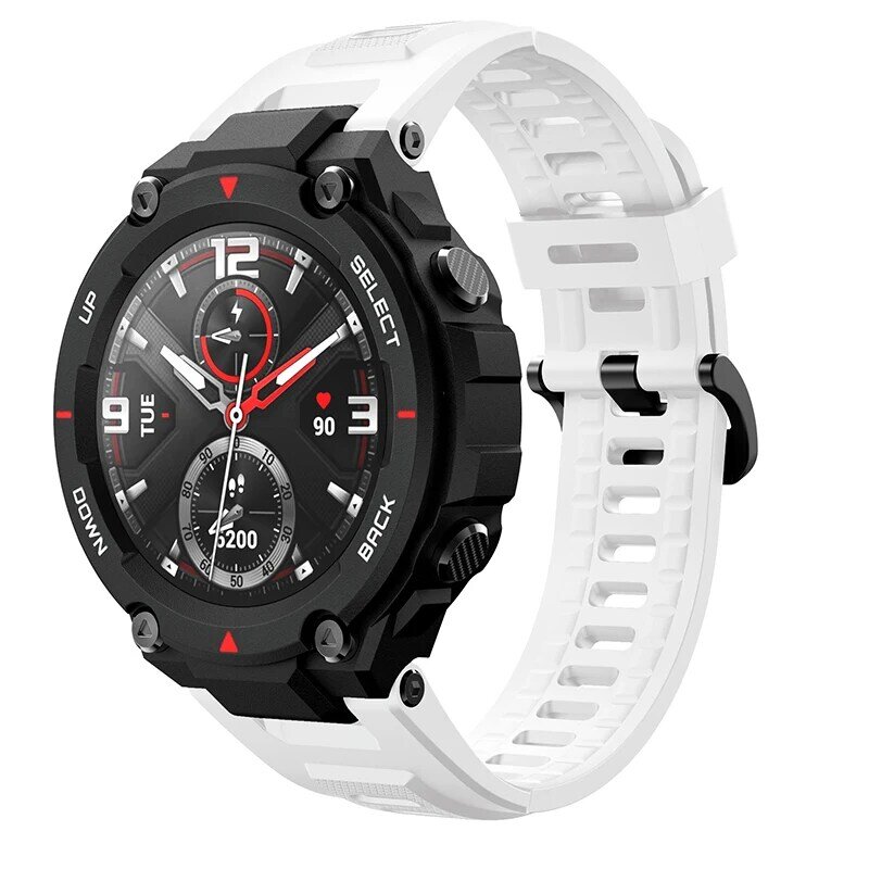 Correa deportiva de repuesto para Huami Amazfit t-rex, pulsera ajustable de silicona para reloj Xiaomi Amazfit t-rex Pro, novedad