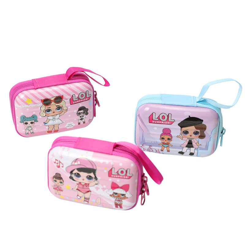 Оригинальный рюкзак LOL Doll SURPRISE с мультипликационным принтом, Детская школьная милая сумка для детского сада, наклейки, пенал, пляжное полоте...