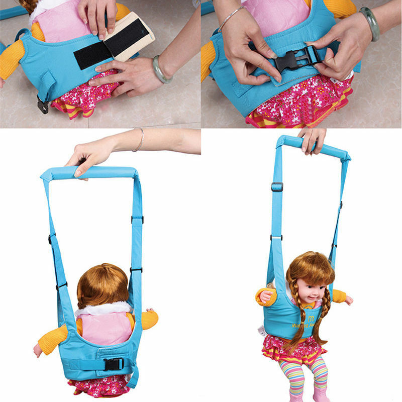 Arnés de seguridad para caminar para bebé, cinturón asistente para aprender a caminar, bonito, nuevo