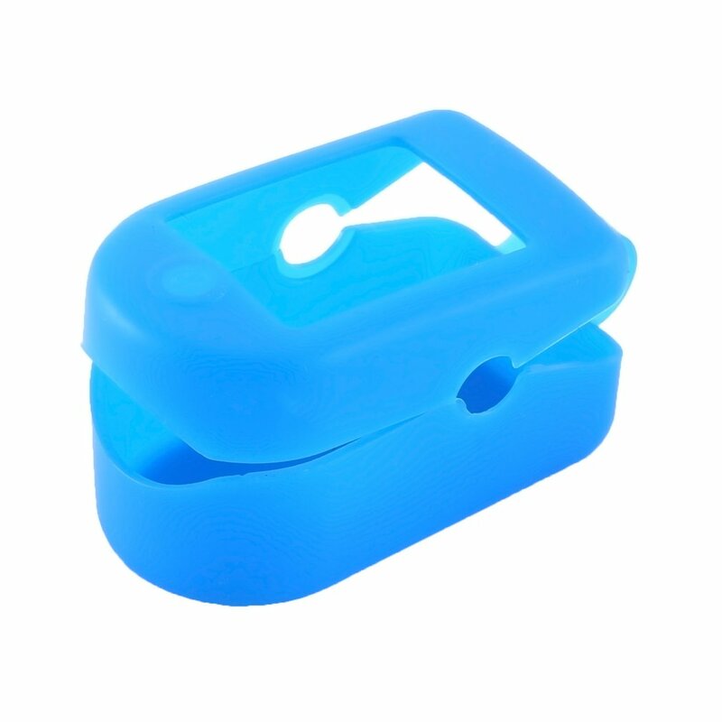 Oxímetro de silicone, capa protetora portátil para medir oxímetro de dedo e pulso