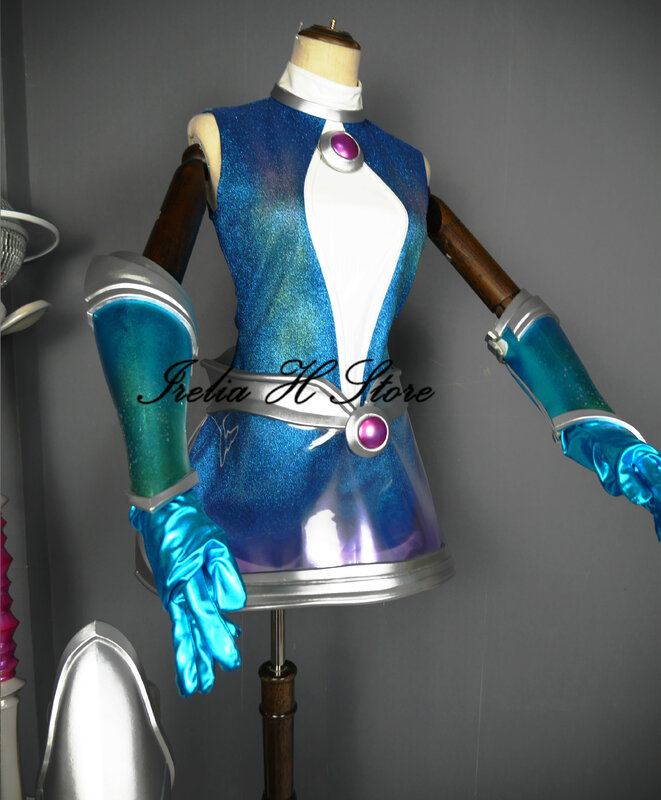 Irelia H Store 2021 new skin LOL Space ritmo Lux Costume Cosplay set completo su misura/dimensioni
