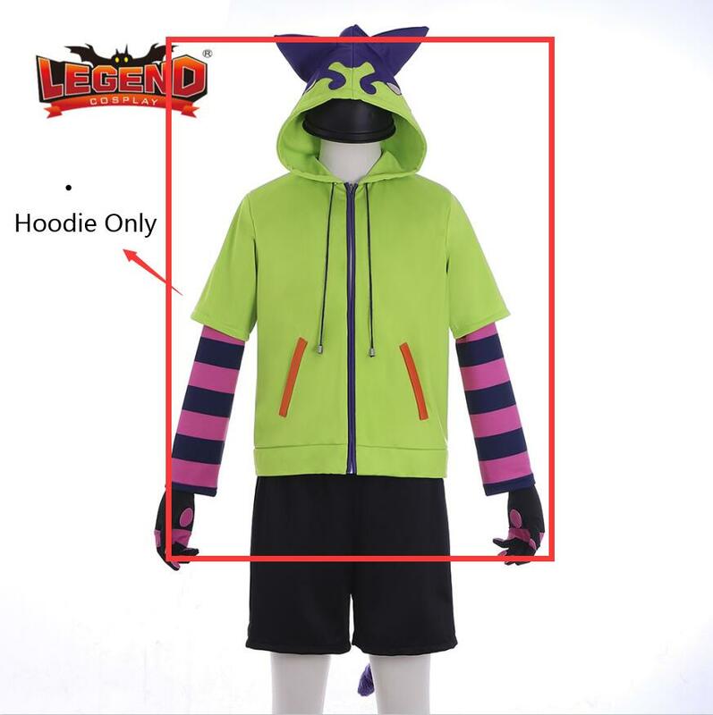Sk8 the infinity miya cosplay costume cosplay cat ear hoodie miya chinen hoodie jacket custom made