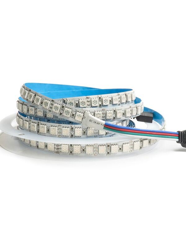 Bonjour Poissons 5 M 12 V 5050 RGB LED bande, 150 LED bande + 24/44 clé à distance contrôleur Kit Flexible LED Bande kit