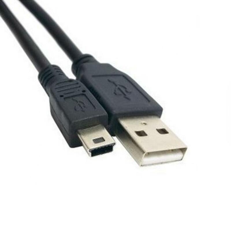 Câble de données USB 2.0 à 5 broches, haute vitesse, pour appareil photo MP3 MP4, 1 pièce