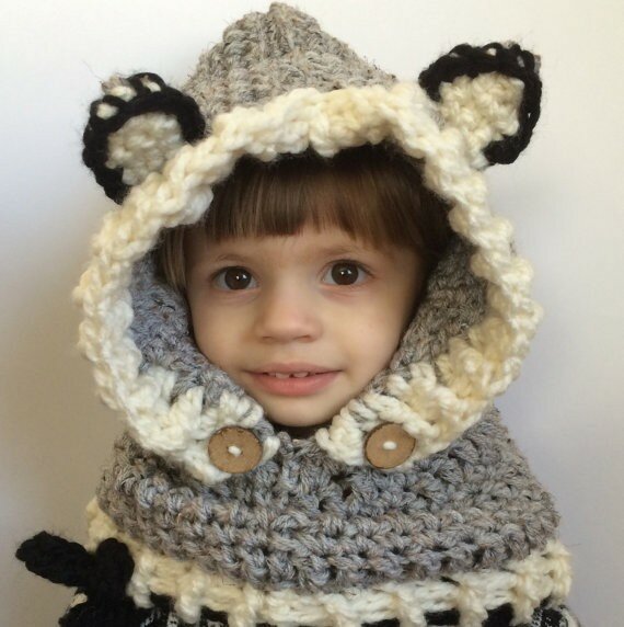 Bonnet tricoté chaud pour garçon et fille, écharpe tricotée, chapeau tricoté, Animal de dessin animé, fait à la main, mignon et drôle, cadeau pour fille