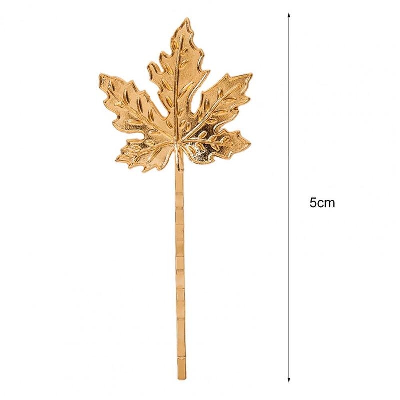 Elastische Maple Leaf Tak Geometrische Ontwerp Haarspeld Haar Clip Haar Accessoires Voor Dagelijks Dragen