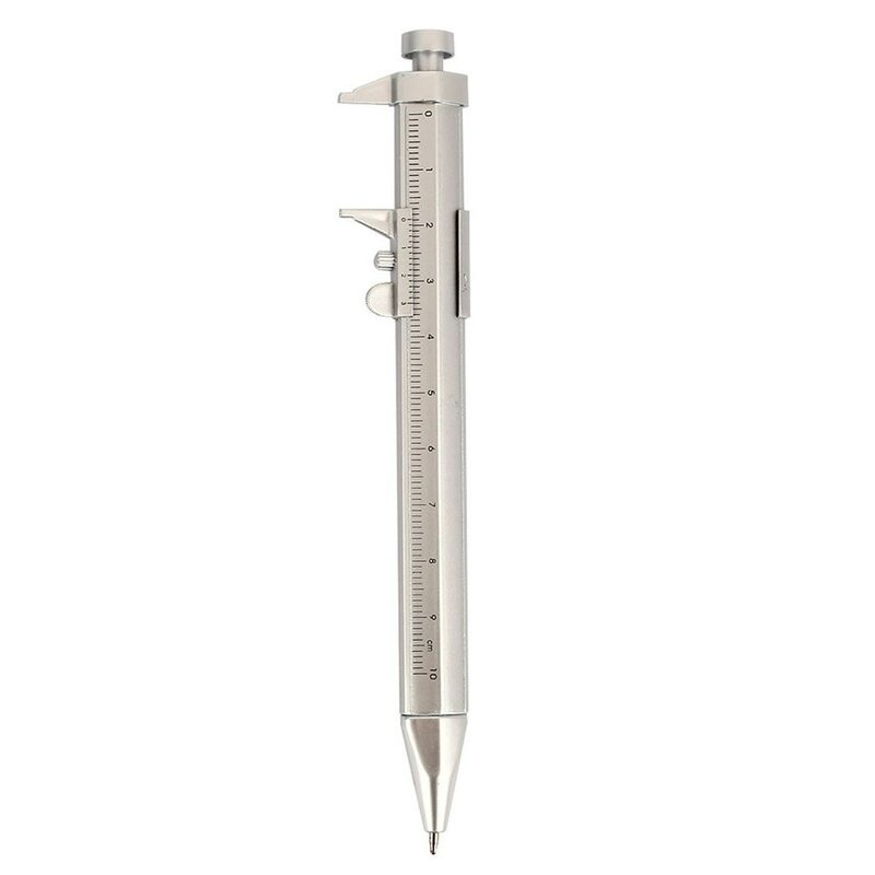 Multifunction Gel Ink Pen Vernier Caliper Roller Ball Pen Stationery Ball-Point Ball-Point 0.5mm Drop shipping 2021