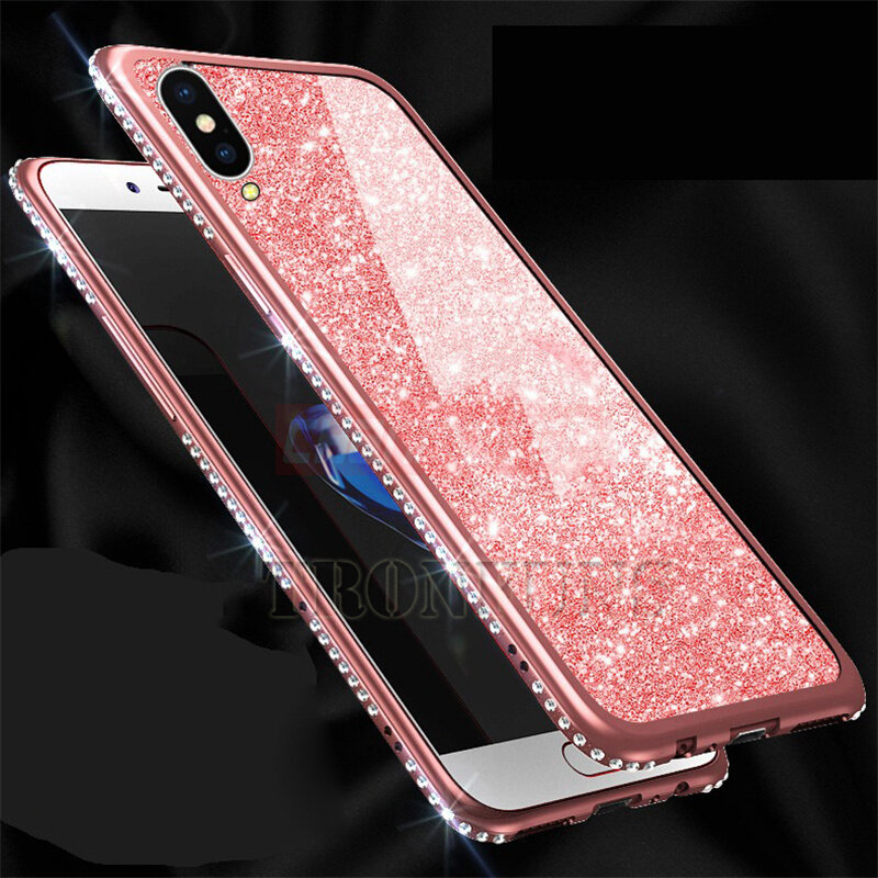Glitter Diamant Fall Für Huawei P30 P20 P Smart Z Plus Y5 Y6 Y7 Y9 2019 Ehre 20i 10i 8C 8X 8A 8S Mate 30 20 Lite Pro Soft Cover
