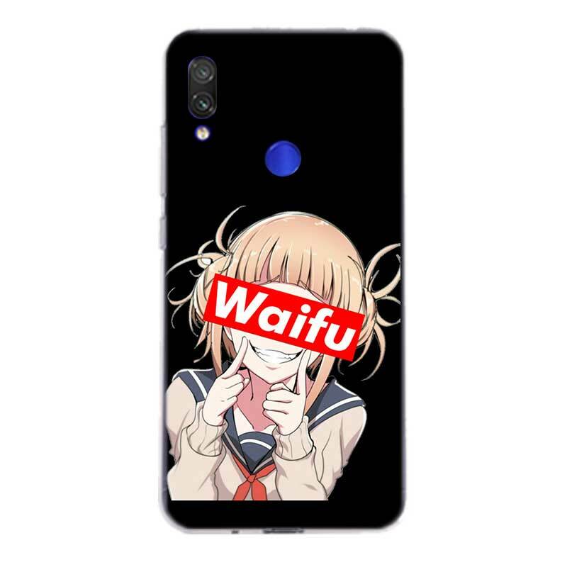 Sugoi Senpai Anime Waifu 7 Silicone Case Para Xiaomi Redmi Nota 8 6 Pro 5 4 4X K20 7A S2 5A 6A Y3 Xiomi A3 9T 9 SE F1 S2 Capa