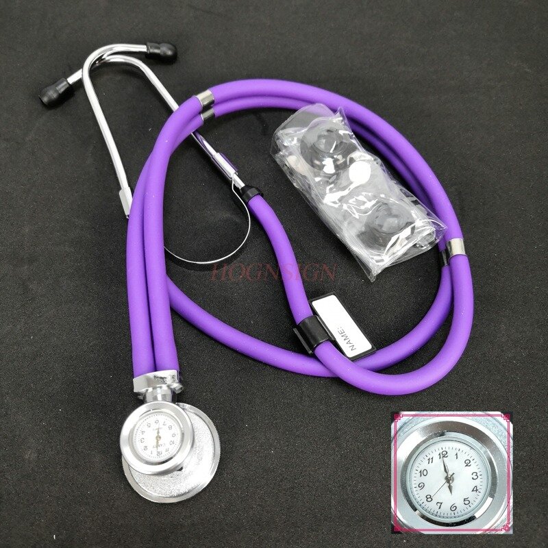 Stethoscoop Hart Kind Volwassen Professionele Arts Gebruik Multifunctionele Klok Met Stetoscopio Medische Apparatuur Diagnostic Tool